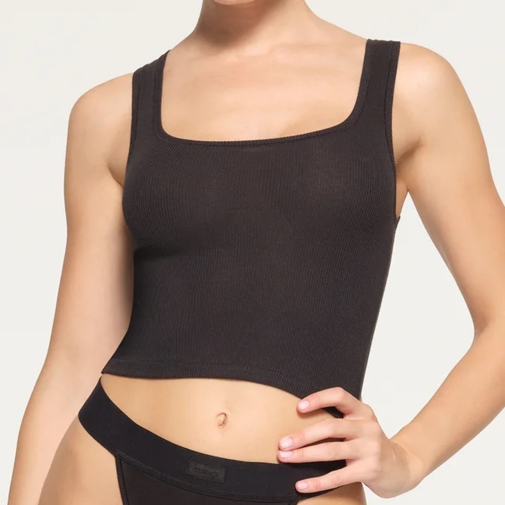 Cotton Rib Tank - Picture 2 of 5